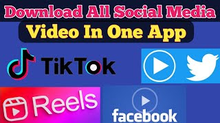 How to download Facebook Video, TikTok Video, Instagram reels video, Twitter video #technical_amrit screenshot 1