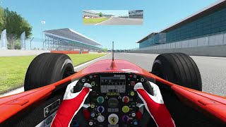 Assetto Corsa Silverstone - GP Ferrari F2004 (Dry) Track Guide (Hotlap + Telemetry)