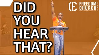 Did You Hear That? | God Is Sending a Sound | Rev. Joshua Thomas, Sr. | Freedom Church ATL