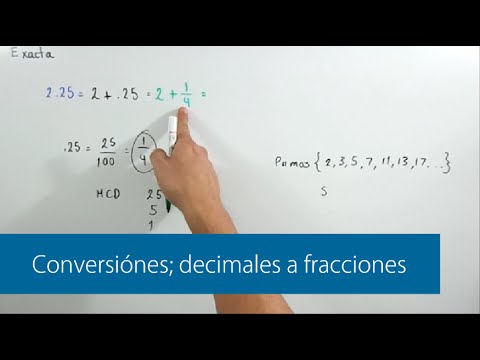 Vídeo: Com Es Fa Un Decimal A Partir D’una Fracció