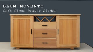 Making Drawer Boxes for Blum Movento Undermount Slides.