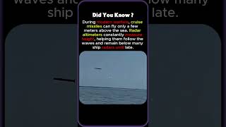 How Cruise Missiles Hide Below Ship Radar #shorts
