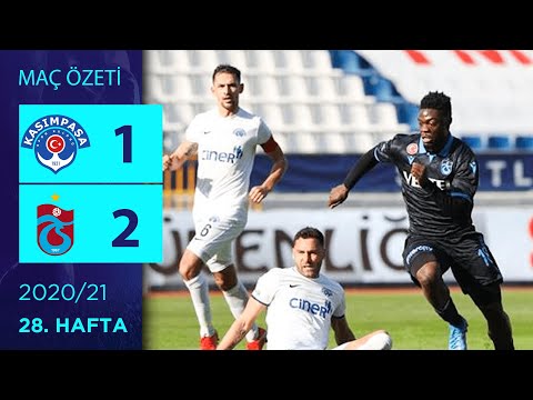 ÖZET: Kasımpaşa 1-2 Trabzonspor | 28. Hafta - 2020/21