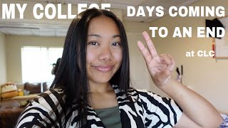 I'm almost done being a senior in college! (CLC vlog)