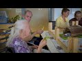 How animals enliven a Swiss senior home Rabbits