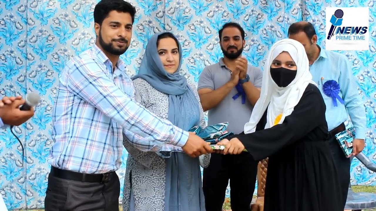 Students celebration teachers day at Govt Higher secondary school Hardutooru Anantnag