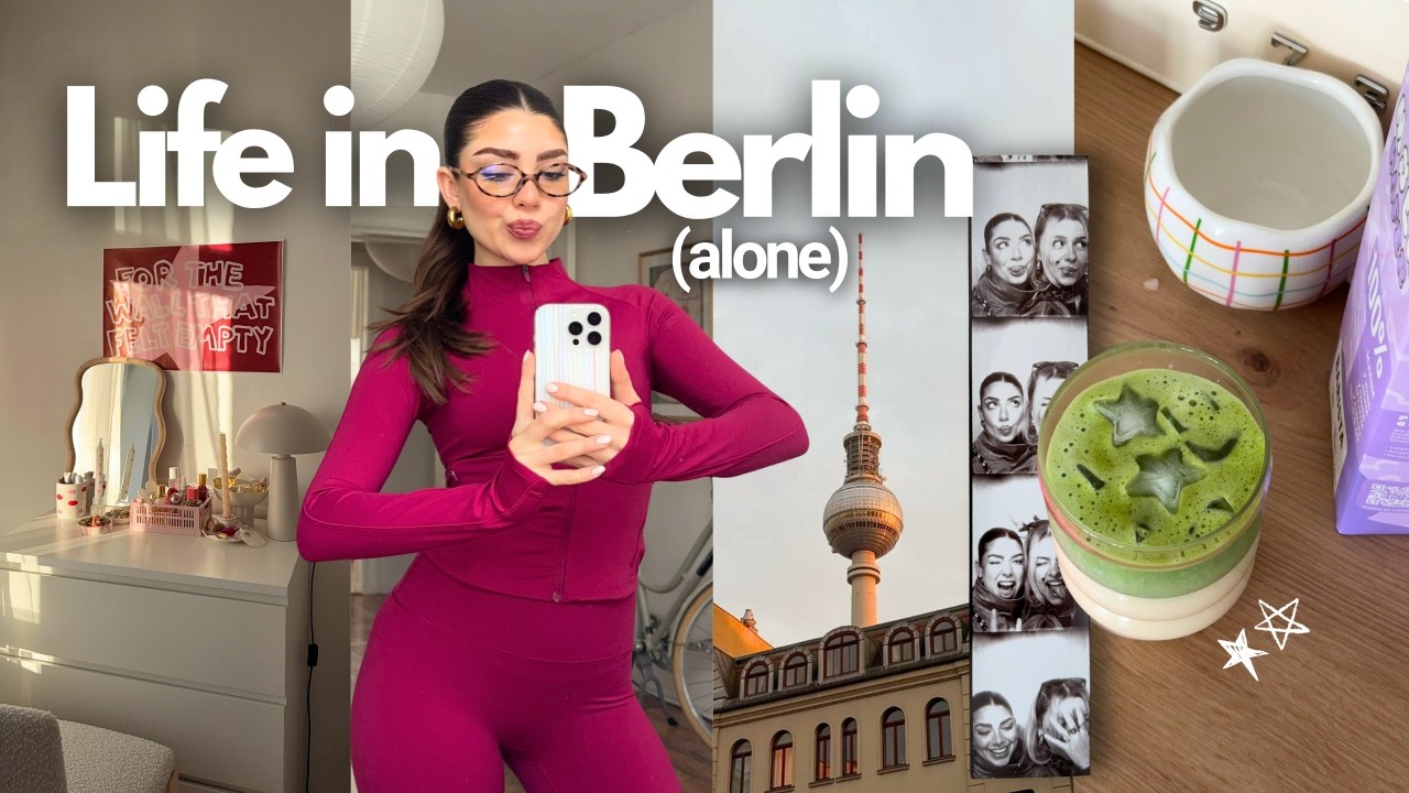 Alone in Berlin 🫐 a lot of overthinking, thoughts & time alone 🎧🥞