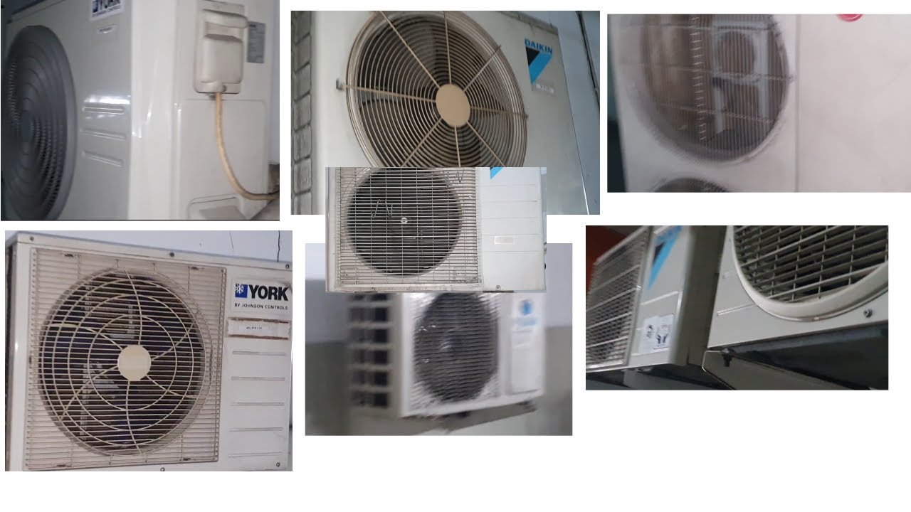 Air conditioner heaven! Many York, Daikin, and other units! YouTube