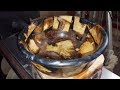 wood turning -The scrap burl bowl