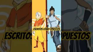El Avatar Korra Esta Escrita Cmo El Opuesto De Aang series avatar curiosidades sabiasque aang