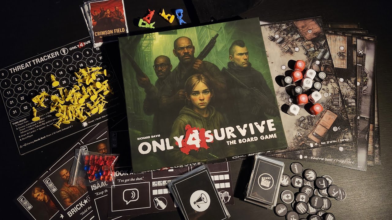 Part 4 - Designing Only 4 Survive – A Left 4 Dead Inspired Board Game ...