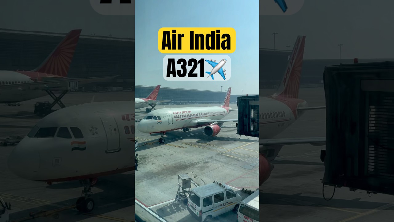 AIR-INDIA A321✈️ ( parked at bay )