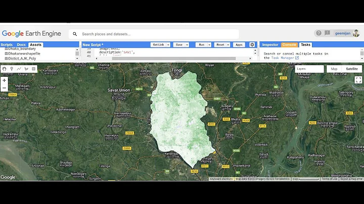 How to calculate any index (NDVI, NDWI, NDSI, MNDWI, MSAVI, SAVI) using Google Earth Engine