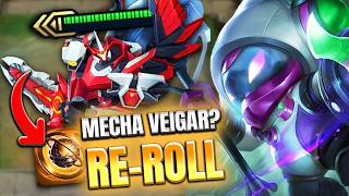La PAZIENZA PREMIA!🙏🙏 ⭐⭐⭐ Mighty Mech Veigar Re-Roll | TeamFight Tactics Set 17 TFT ITA