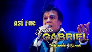 Así Fue - Juan Gabriel En Vivo (Desvocalizado) Karaoke