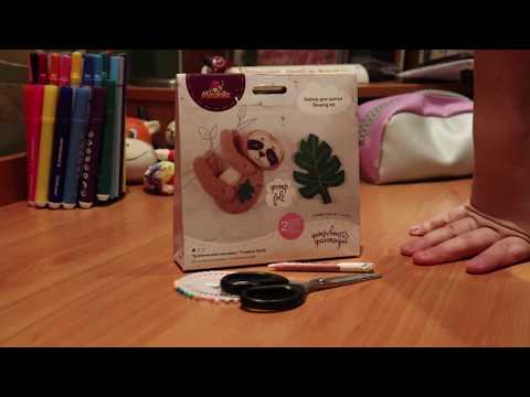 Фетровые фантазии делаем мягкую игрушку милого тропического ленивца