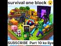 Minecraft One Block Survival Day 9 😱 OP Luck &amp; Unexpected Moment 🔥