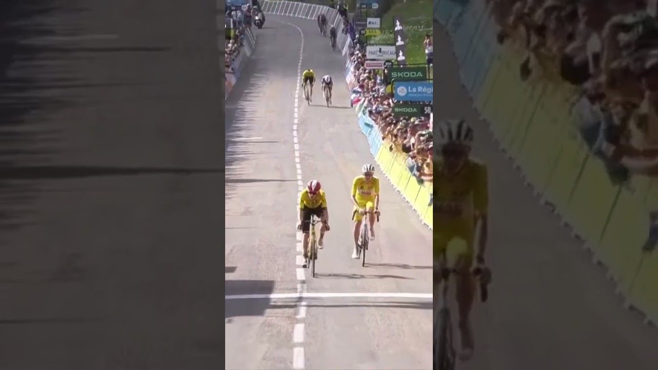 When Tadej Pogacar secured his first GC victory at the Dauphine, whilst playing mind games ๐