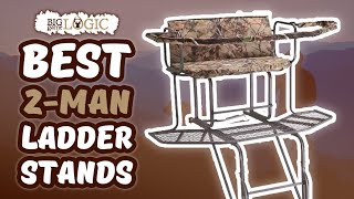 Best 2-Man Ladder Stands 🧗 (Ultimate Round-up) | Big Game Logic