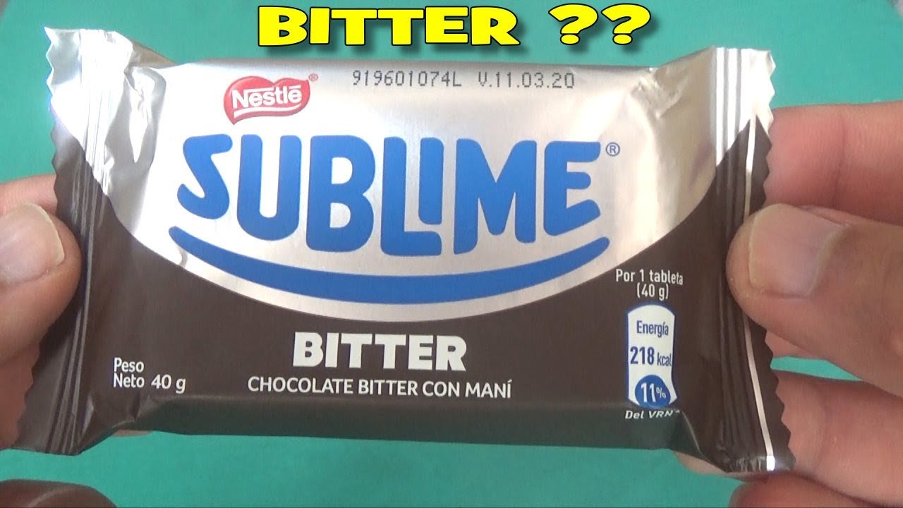 ingredientes para chocolate sublime