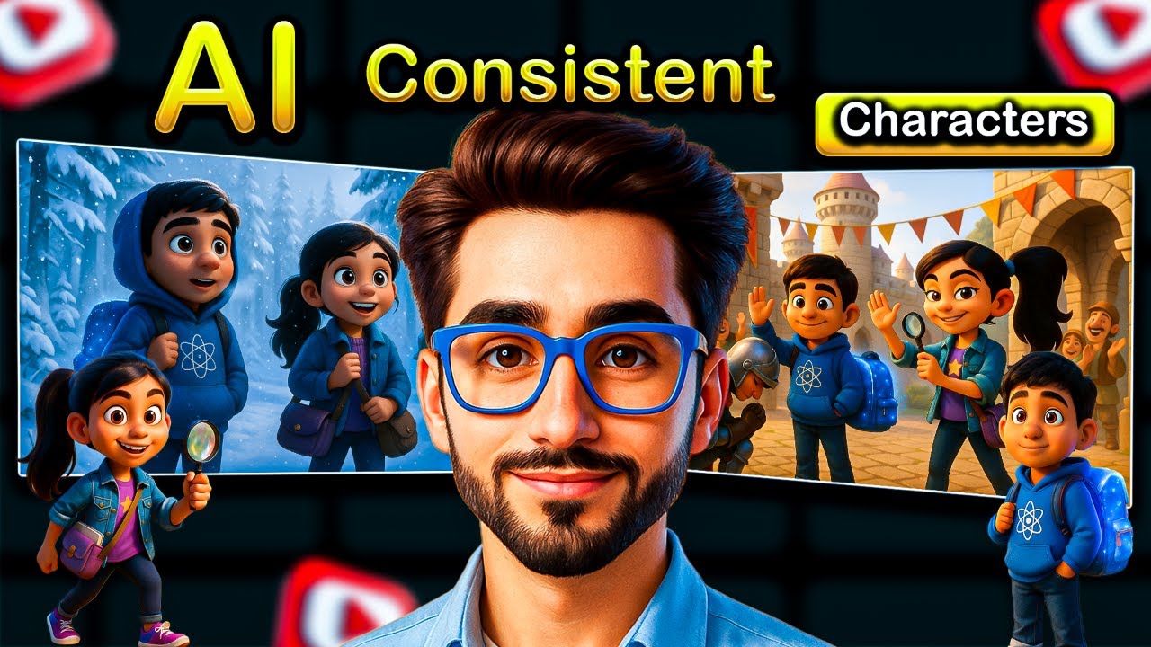 The BEST Way to Create Consistent Characters with AI | Mobile & Laptop ...