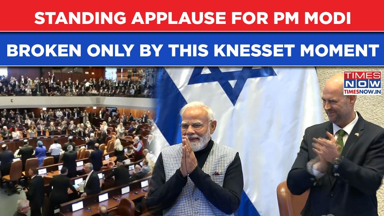 Modi Gets Israel Knesset Standing Applause Then This As Netanyahu Watched| MPs Back For India PM?