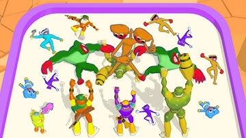 Merge Monster: Frog Evolution  Max Level Gameplay Android,ios MMFE1