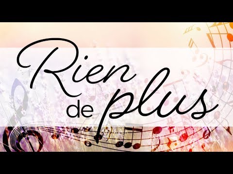 Vidéo: Rien De Plus