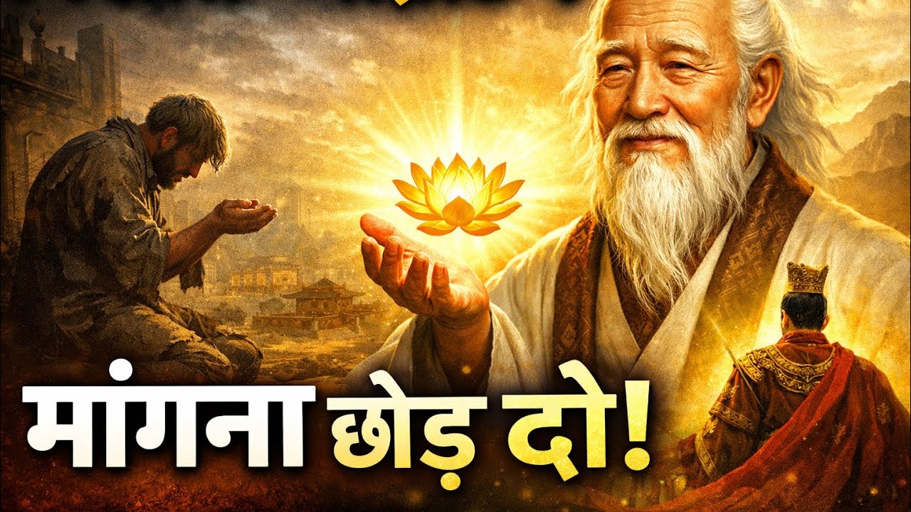 मांगना छोड़ दो, सब कुछ खुद आपके पास आएगा | Lao Tzu का Tao Wisdom | Wu Wei और Let Go की शक्ति