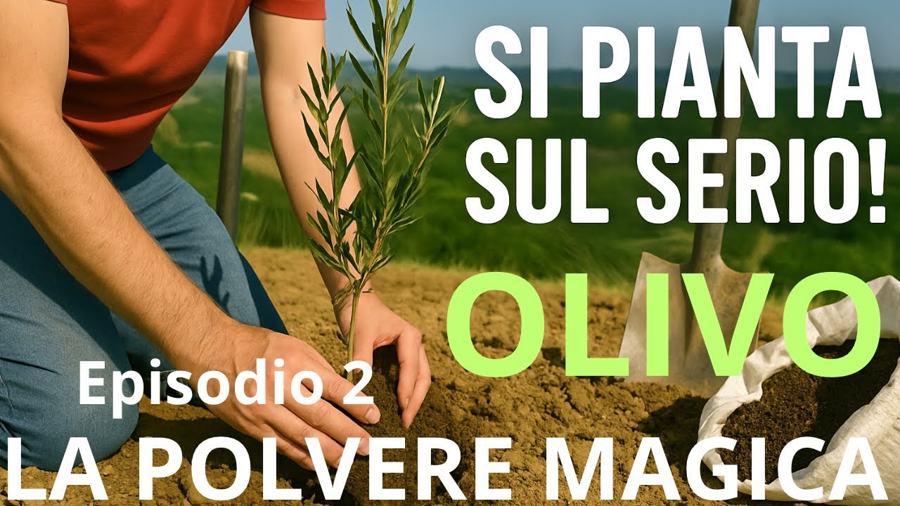 Come piantare un ulivo passo passo ingrediente segreto – Il mio oliveto in Langa Ep. 2