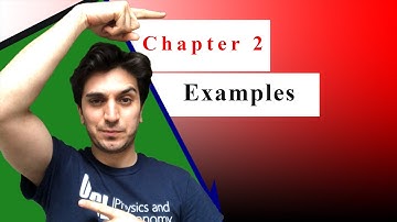 James Walker Physics 5th Edition Chapter 2 (1D Kinematics), Examples.