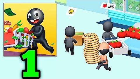 🤑 My Mini Mart 🛒 : Stickman Tycoon Part 1 Gameplay Walkthrough