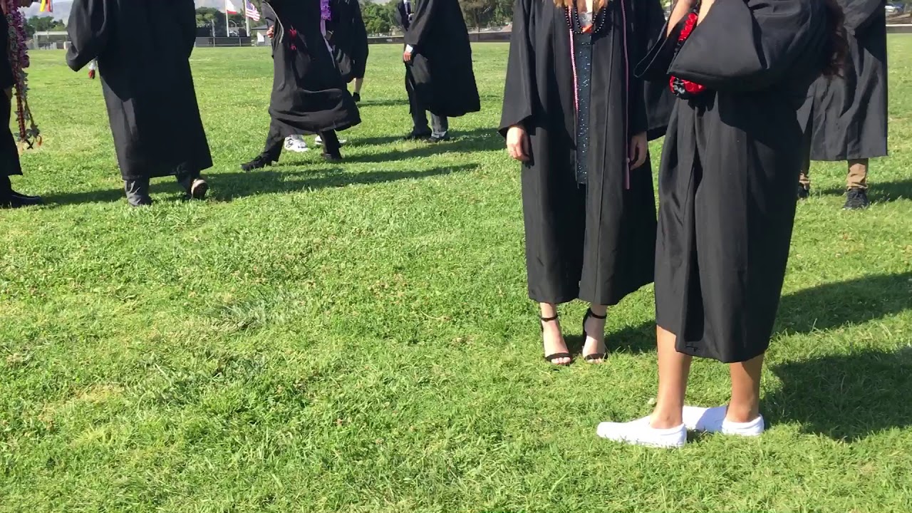 Silver Creek High School Graduation All Seniors Students In Baseball