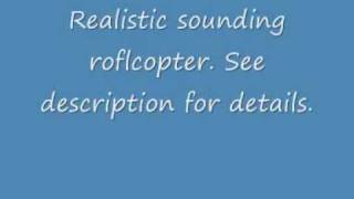 The Real Roflcopter