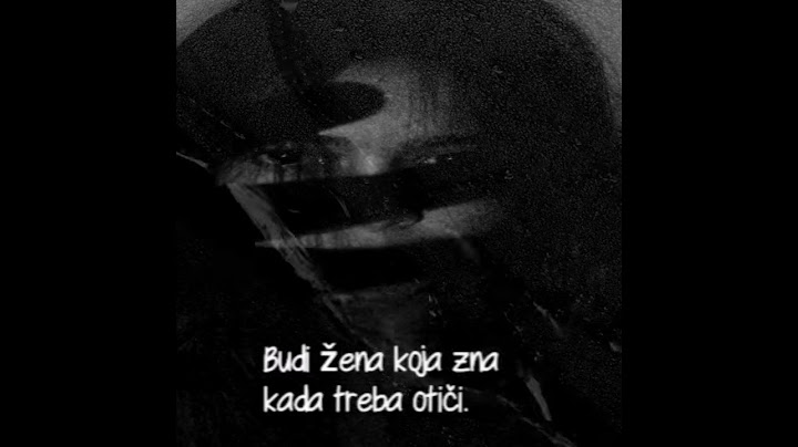 Budi žena koja zna kada treba otiči.