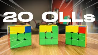 Learn 20 Easy Olls Now T Cubing