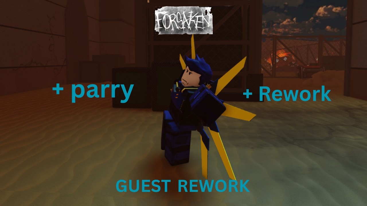 Guest Rework Head Guest's rework made him way better | Roblox Forsaken - YouTube