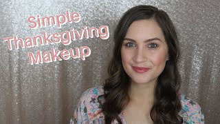 Easy Thanksgiving Makeup