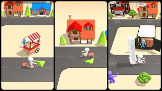 Paper Boy 3d Game Gameplay Android Mobile screenshot 4