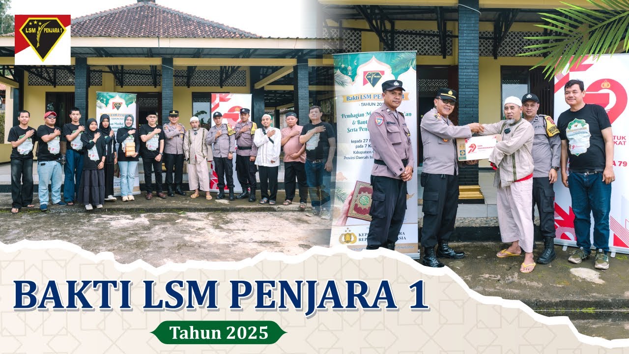 📍 Masjid An Nur – Titik 15 dari 27 | 🤝 LSM PENJARA 1 & POLRI di Peringatan Hari Bhayangkara ke-79