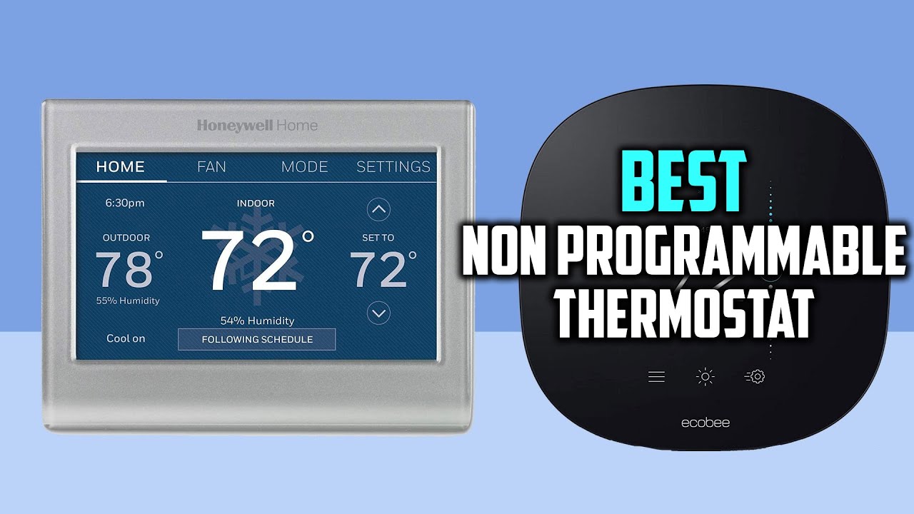 Suuwer Non-Programmable Thermostats for Home 1 Heat/1 Cool