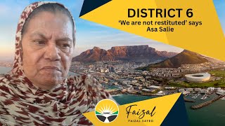 'We are not restituted' says Asa Salie | AM4C