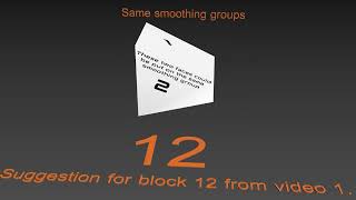 Suggestion for Eleon on Block 12 from my 1st block video.