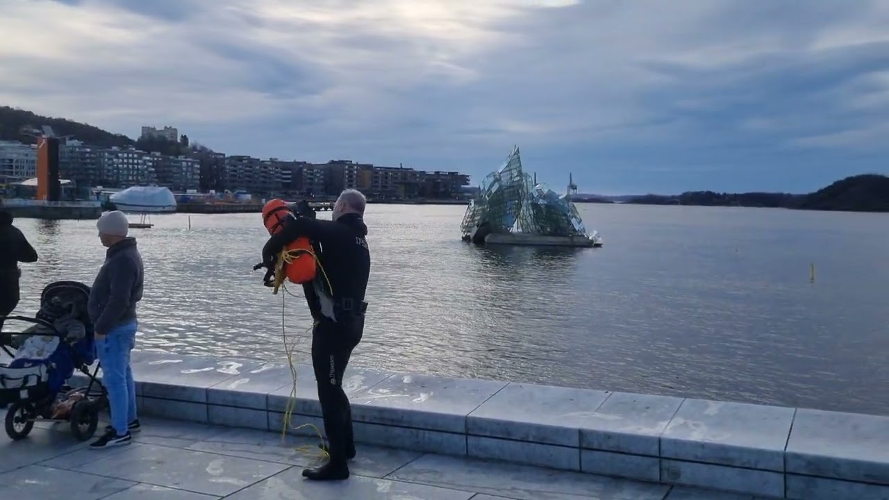Oslo Opera house view