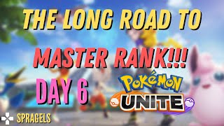 Beginner To Master Rank FREE TO PLAY! Road To Master Rank Day 6 - Pokémon Unite
