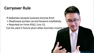 Tax Side Notes  Section 179 Deduction 3 The Carryover Rule