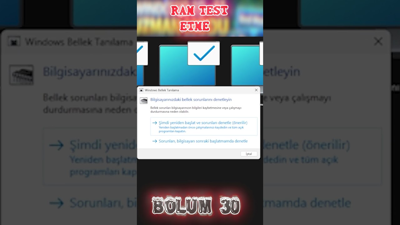 Is your RAM working properly? Test it in 10 seconds! #discover
