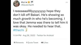 Tweets (+3 Reddit posts) about The Chi