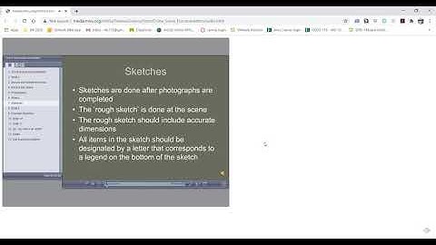 Crime scene documentation