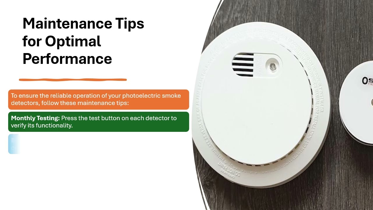 Photoelectric Smoke Detectors